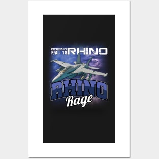 F-18 Super Hornet Rhino Posters and Art